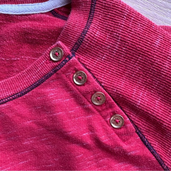 Women’s Tommy Hilfiger Waffle Knit Long Sleeve Sweater Size M Warm Fall Casual - Picture 4 of 6